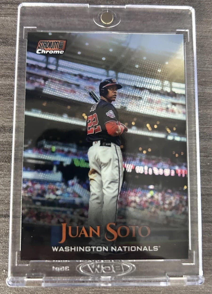 Orange Juan Soto 2019 Topps Stadium Club 2019 Topps Stadium Club