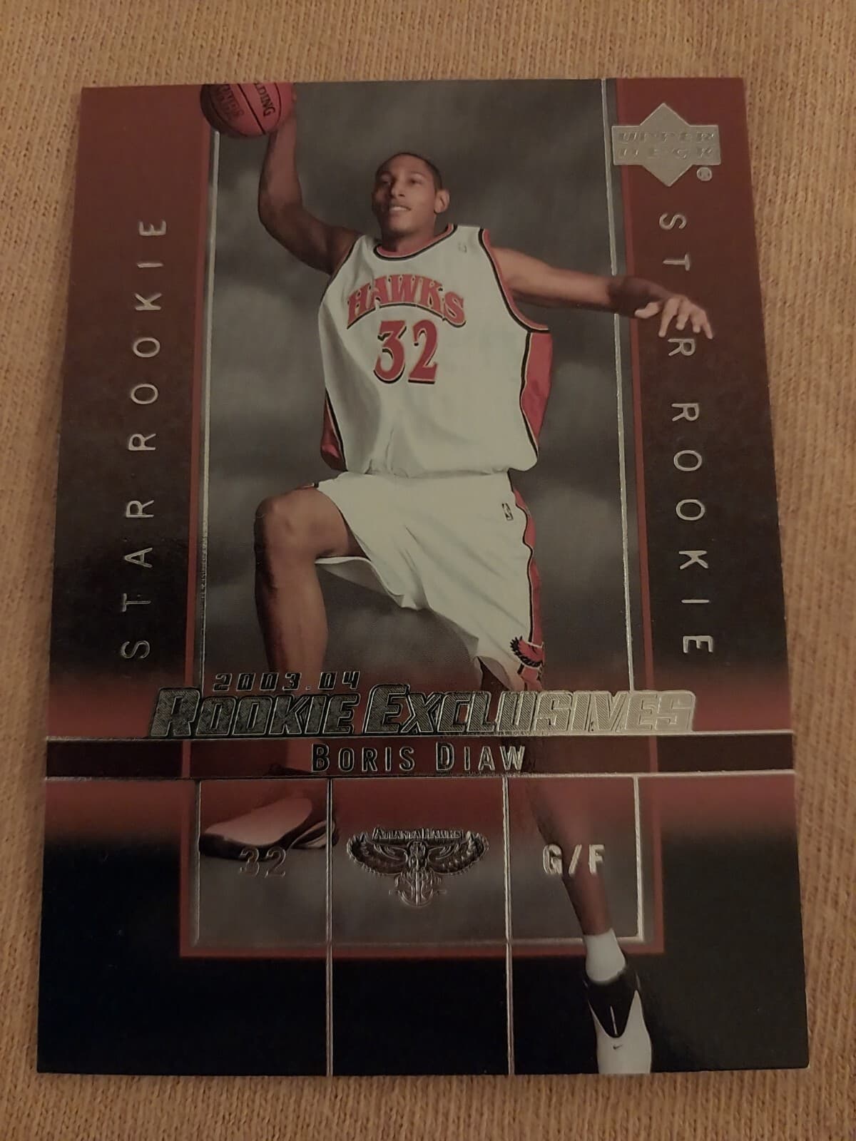 BORIS DIAW EXCLUSIVES HAWKS SP 2003 Upper Deck 2003 Upper Deck