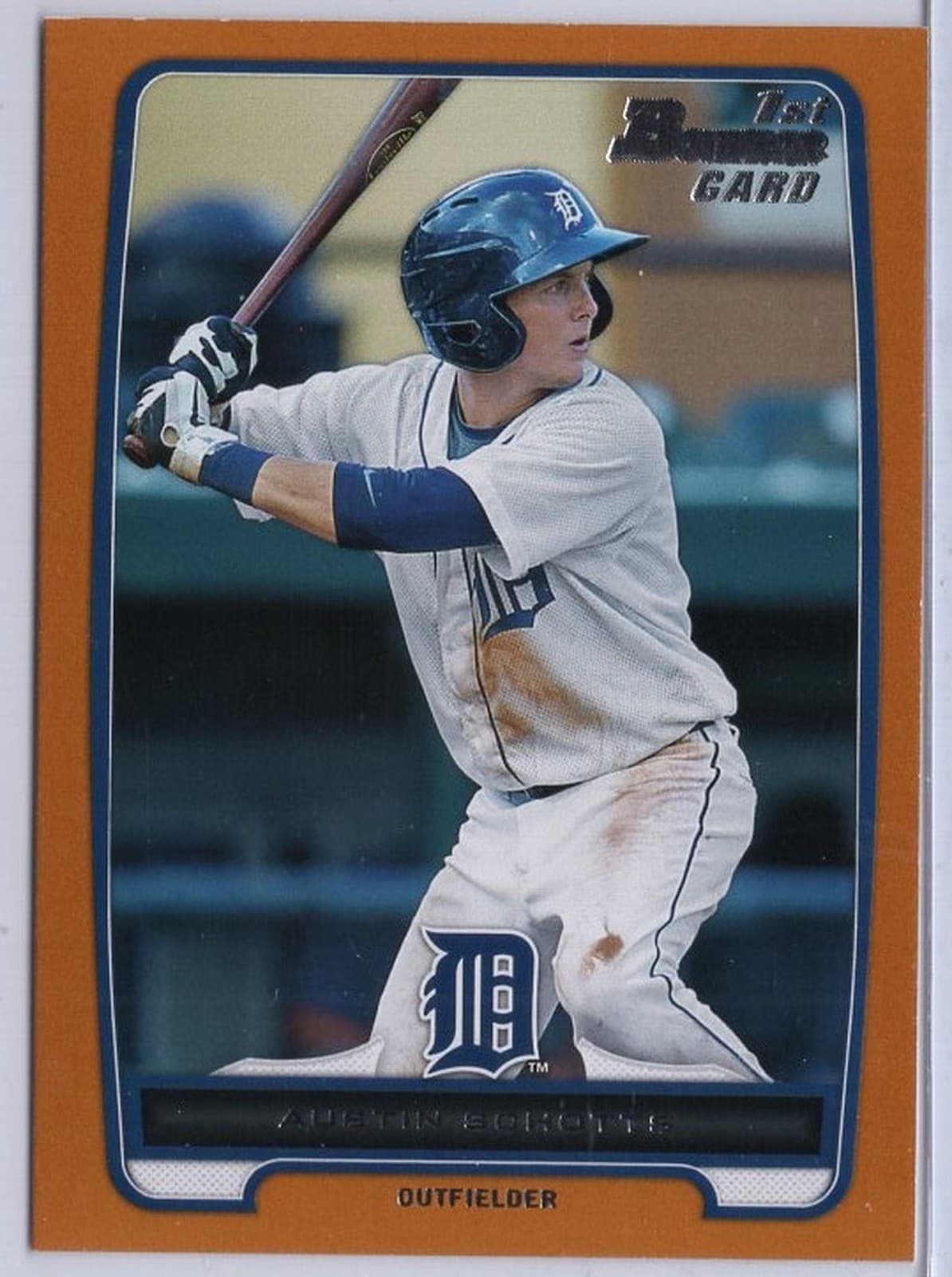 Orange Austin Schotts 2012 Bowman Draft 2012 Bowman Draft orange