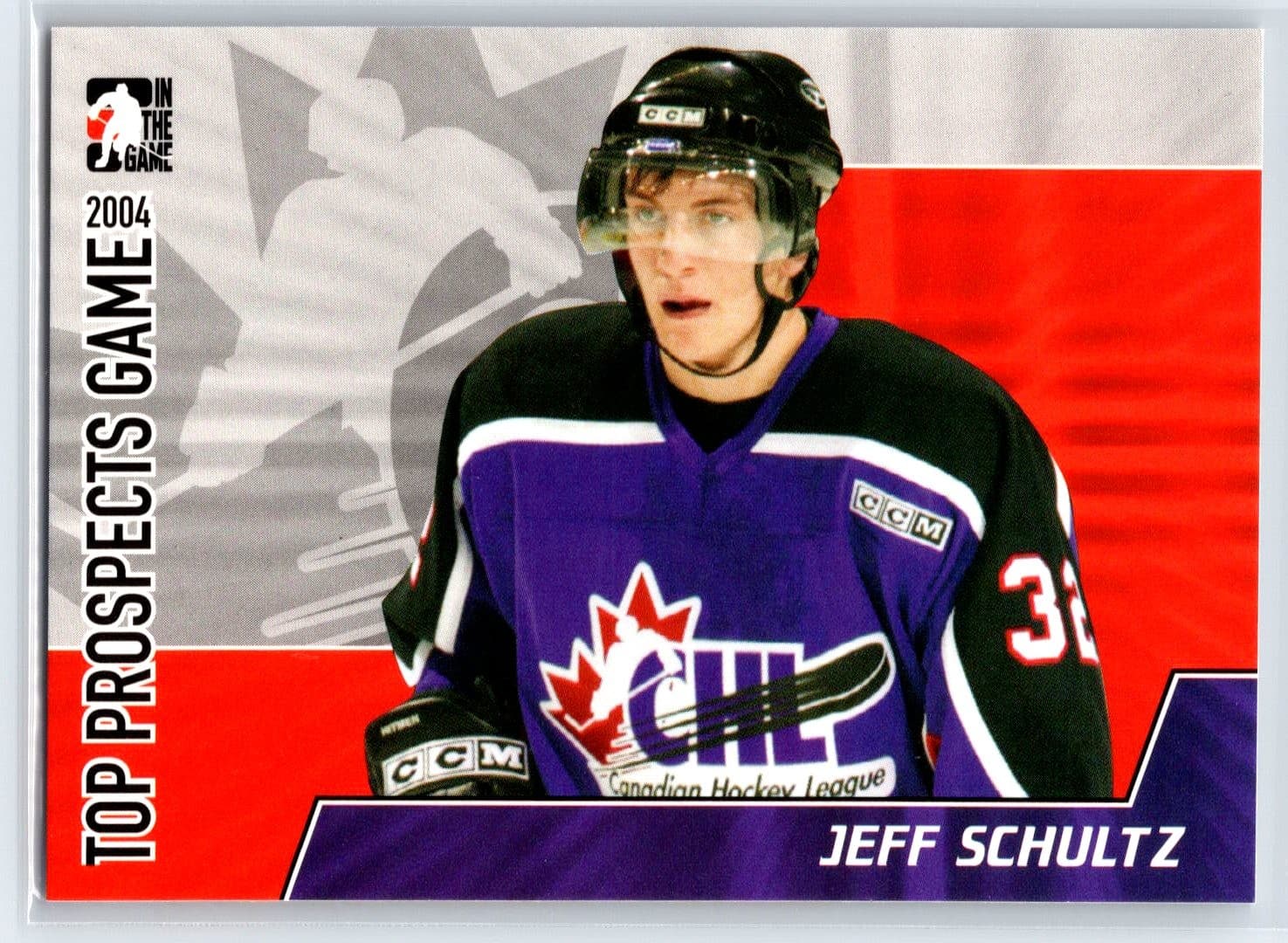 Prospects Jeff Schultz 2004 In The Game 2004 In The Game