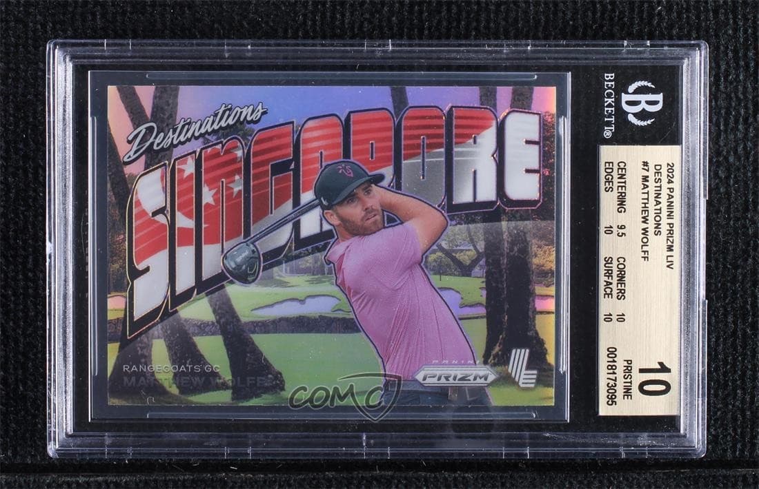 Golf Destinations Matthew 2024 Panini Prizm 2024 Panini Prizm