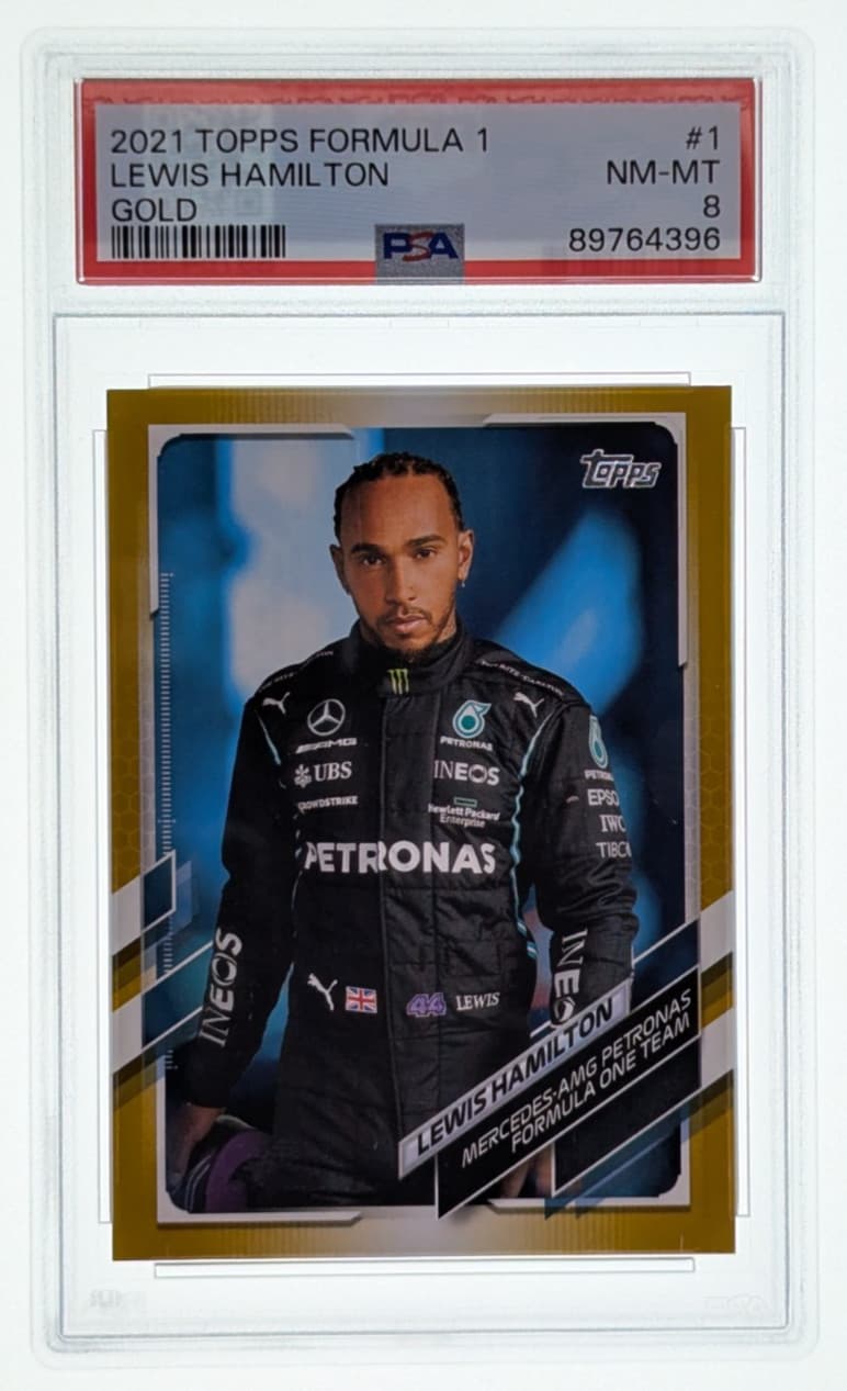 Lewis Hamilton Gold 2021 Topps 2021 Topps