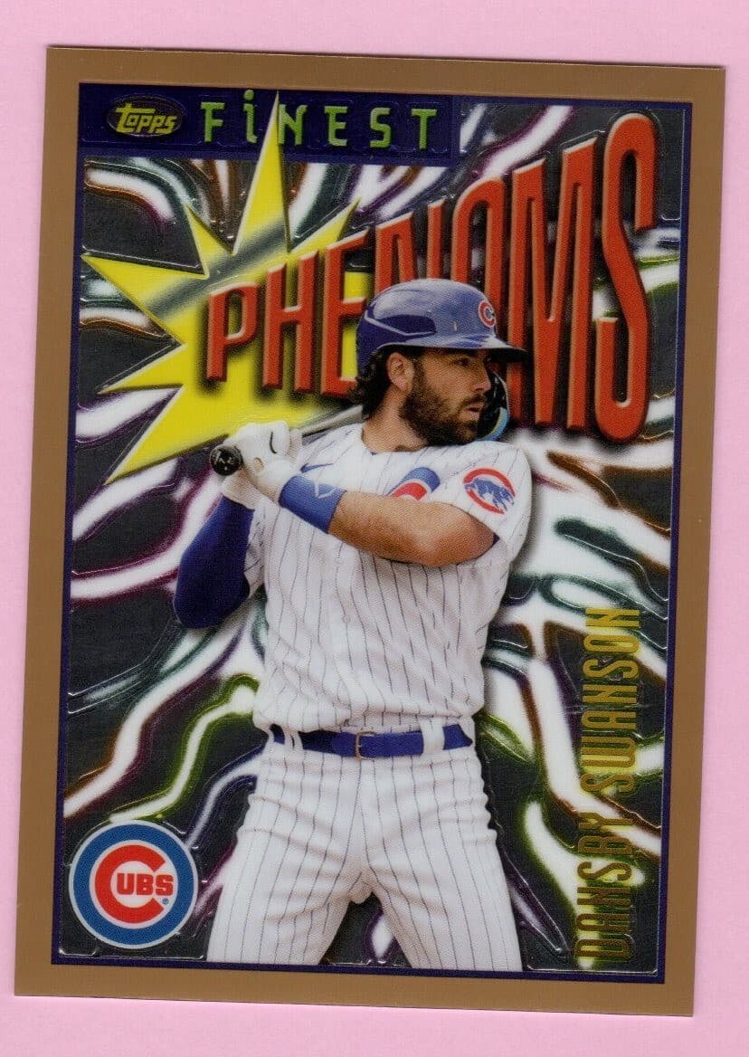 Flashback Dansby Swanson 2023 Topps Finest 2023 Topps Finest