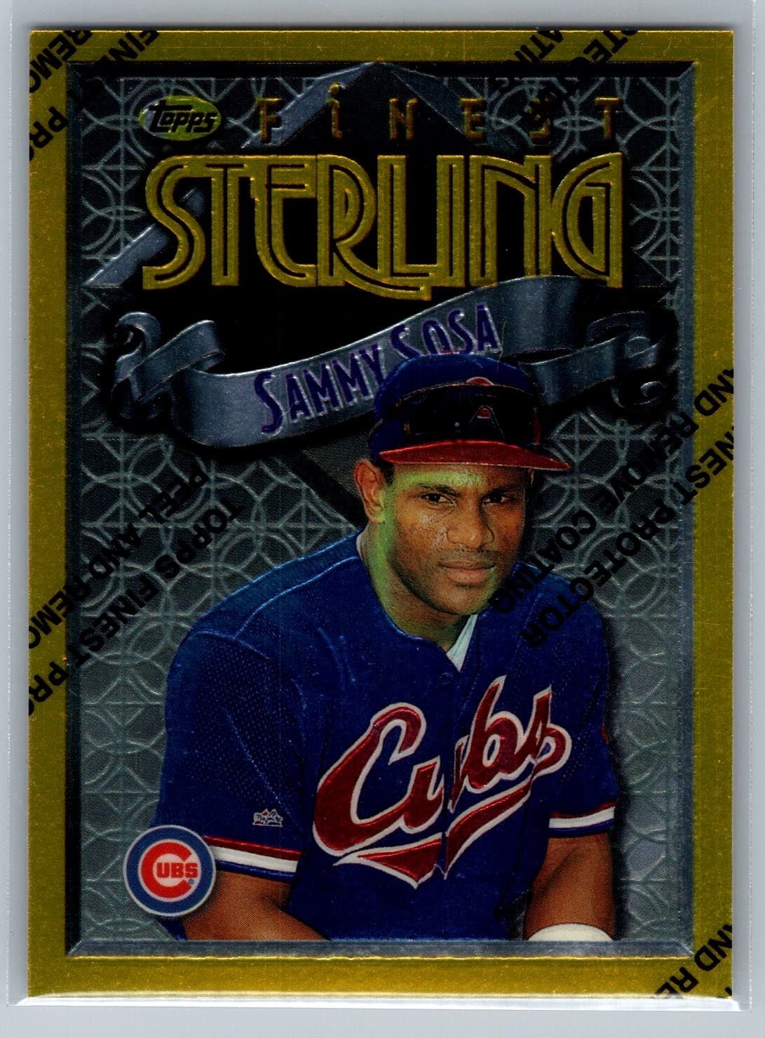 Gold Rare Sammy 1996 Topps Finest 1996 Topps Finest