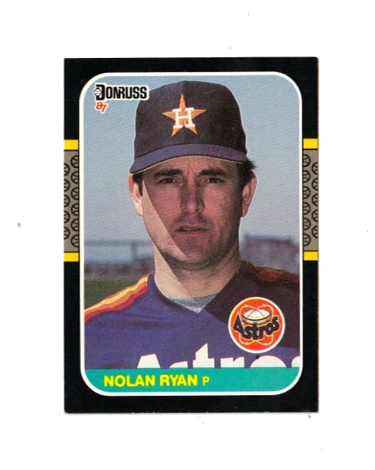 Baseball Nolan Ryan 1987 Donruss 1987 Donruss