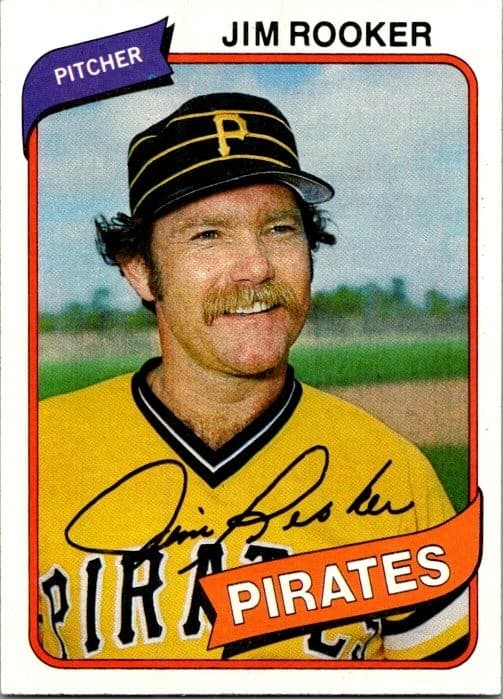 Jim Rooker 1980 Topps 1980 Topps