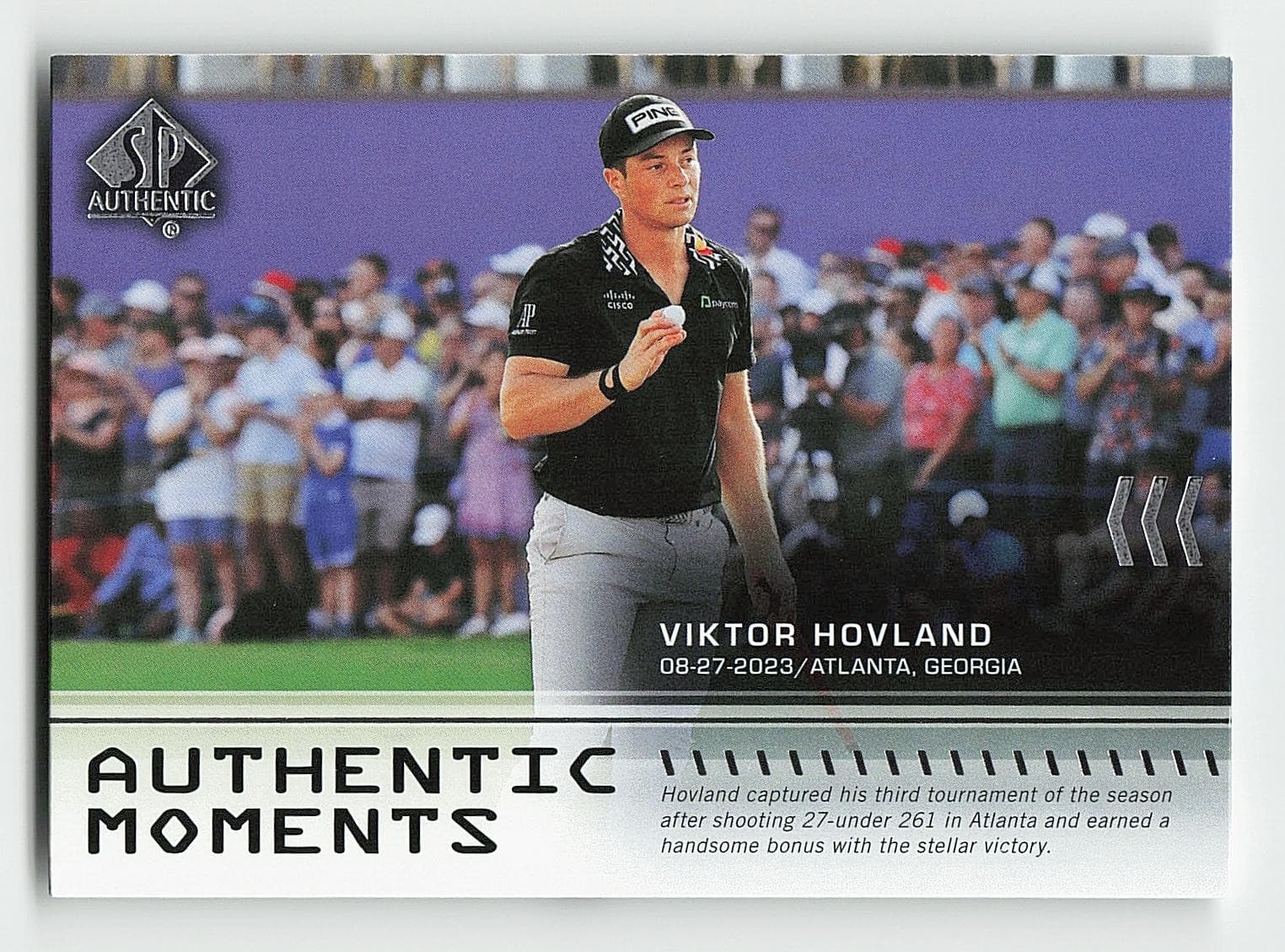 Portfolio Viktor Hovland 2024 Upper Deck 2024 Upper Deck