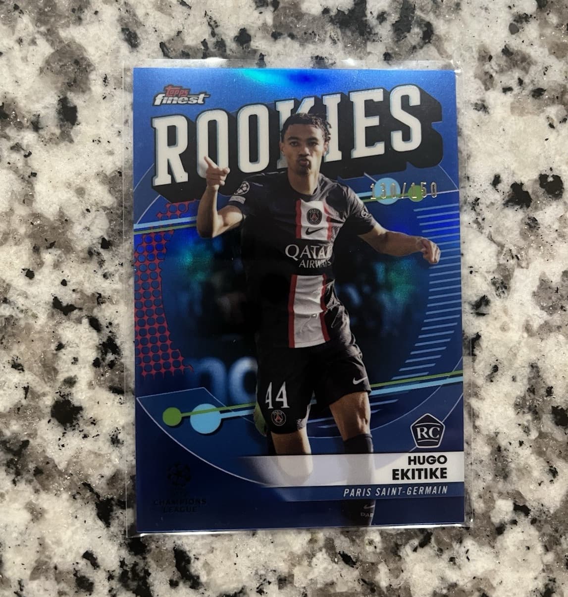 Rookies Hugo Ekitike 2023 Topps Finest 2023 Topps Finest