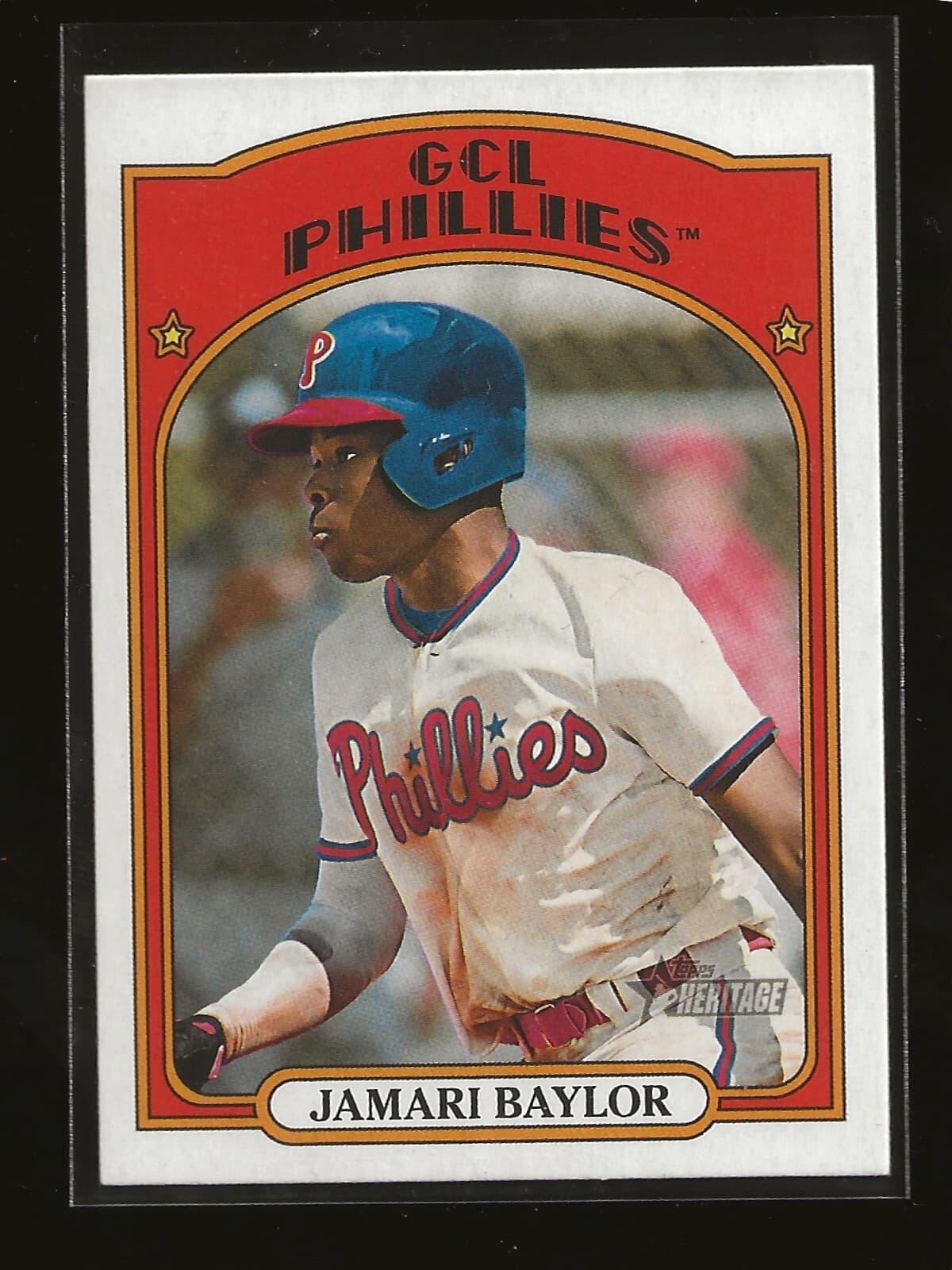 Minor League 2021 Topps Heritage 2021 Topps Heritage