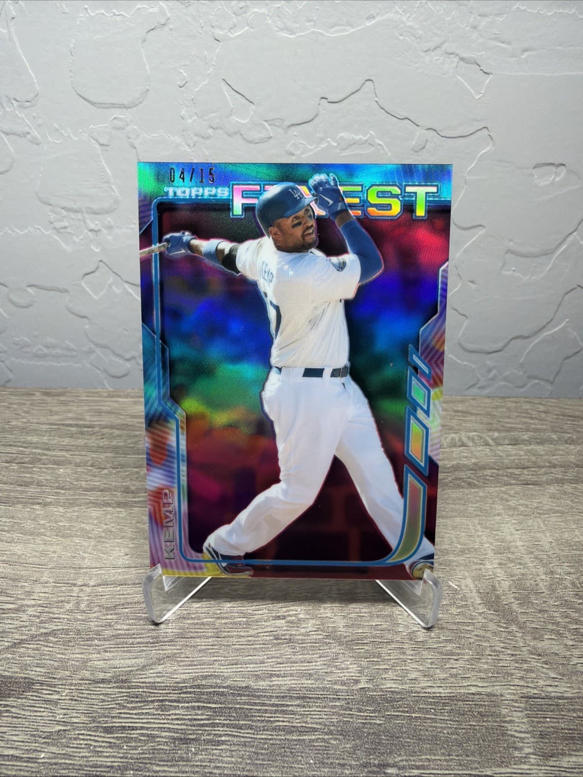 Matt Kemp Magenta 2014 Topps Finest 2014 Topps Finest refractor