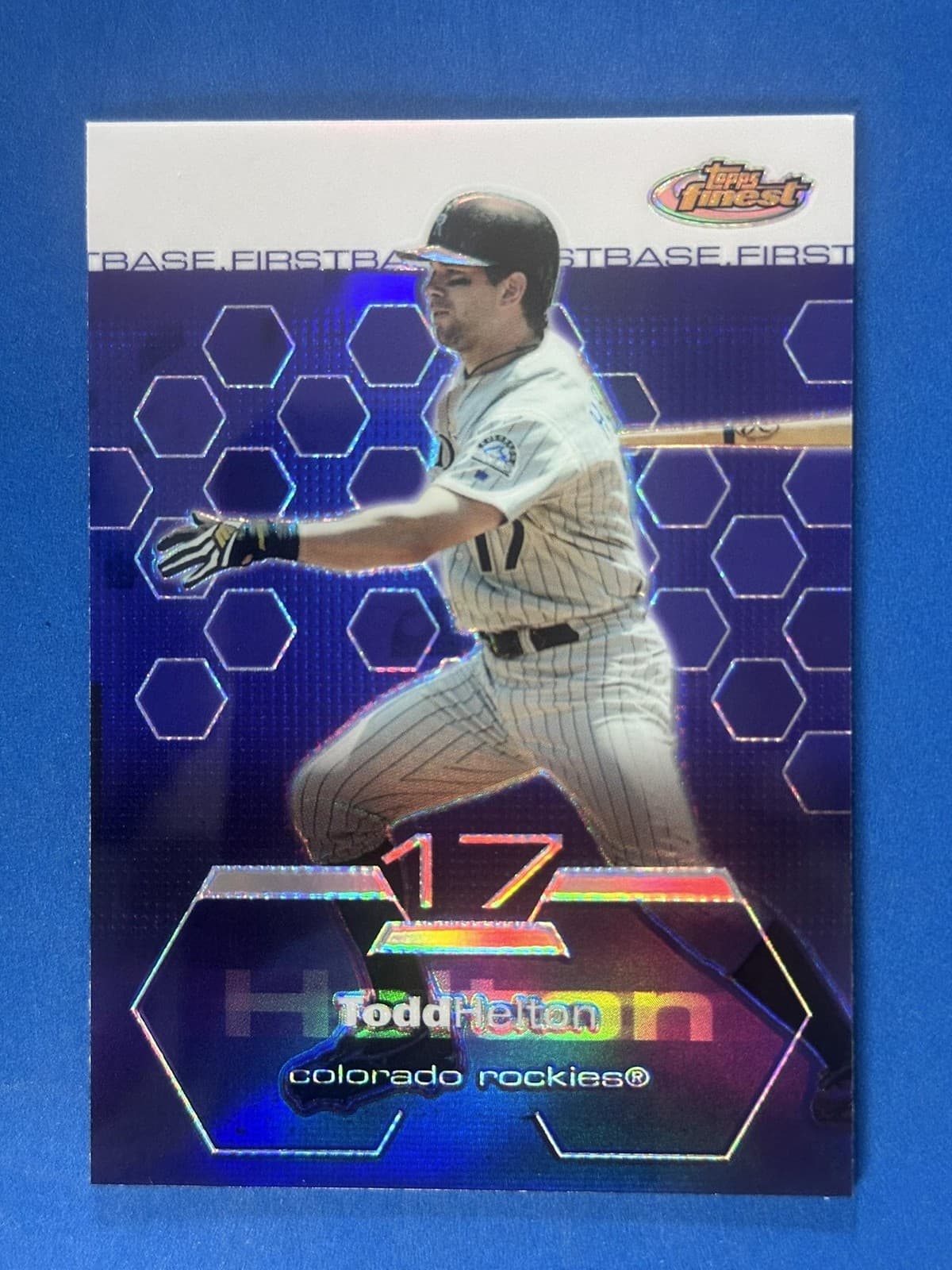 Refractors Todd Helton 2003 Topps Finest