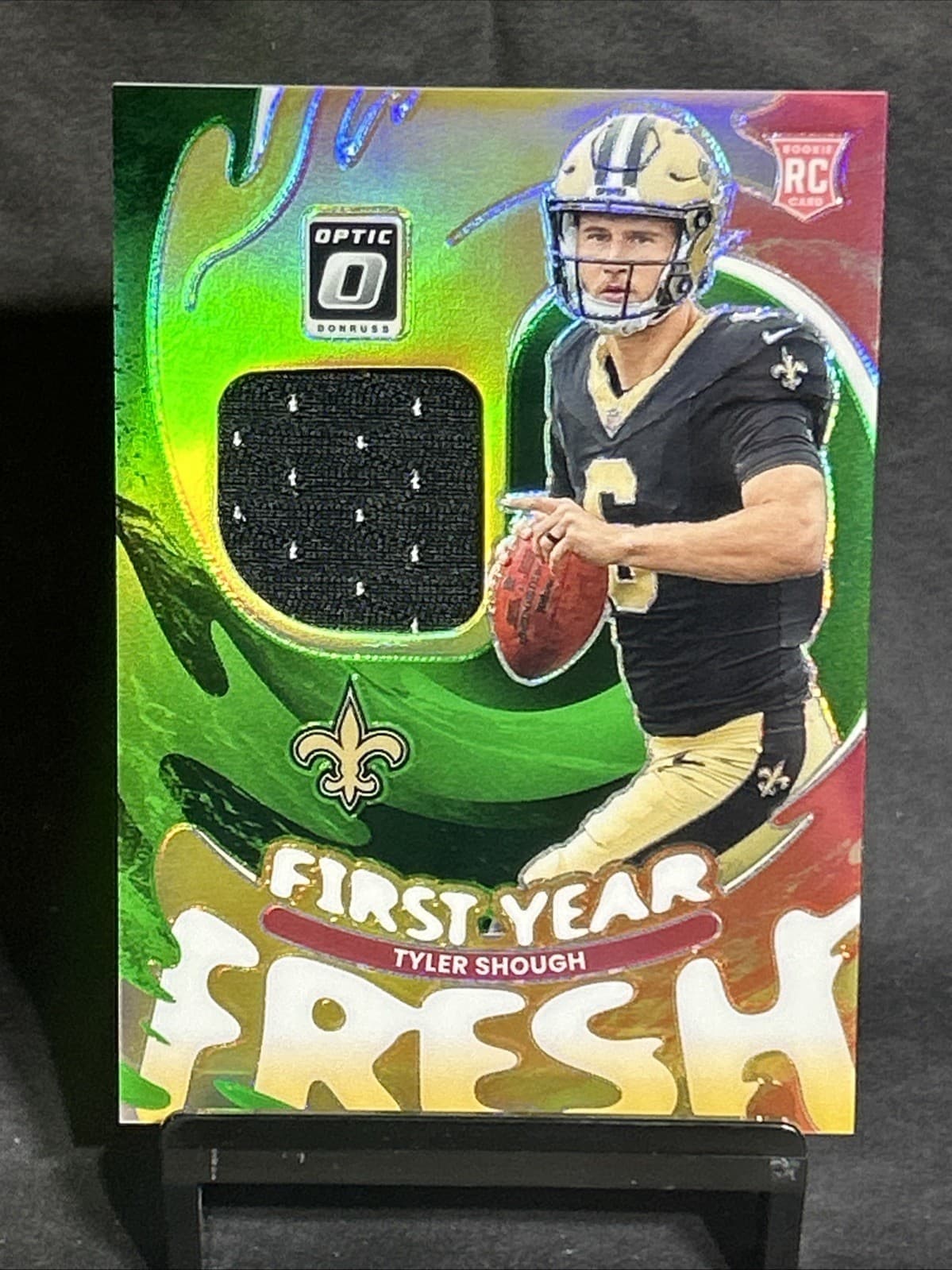Tyler Shough First 2025 Donruss Optic 2025 Donruss Optic