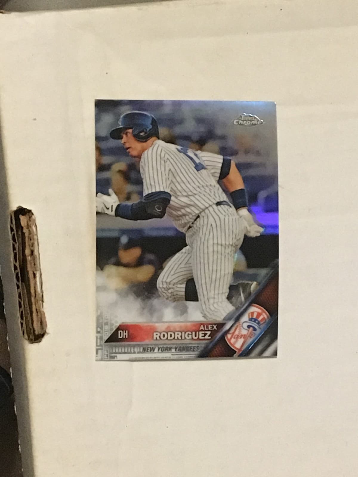 Alex Rodriguez 2016 Topps Chrome 2016 Topps Chrome refractor