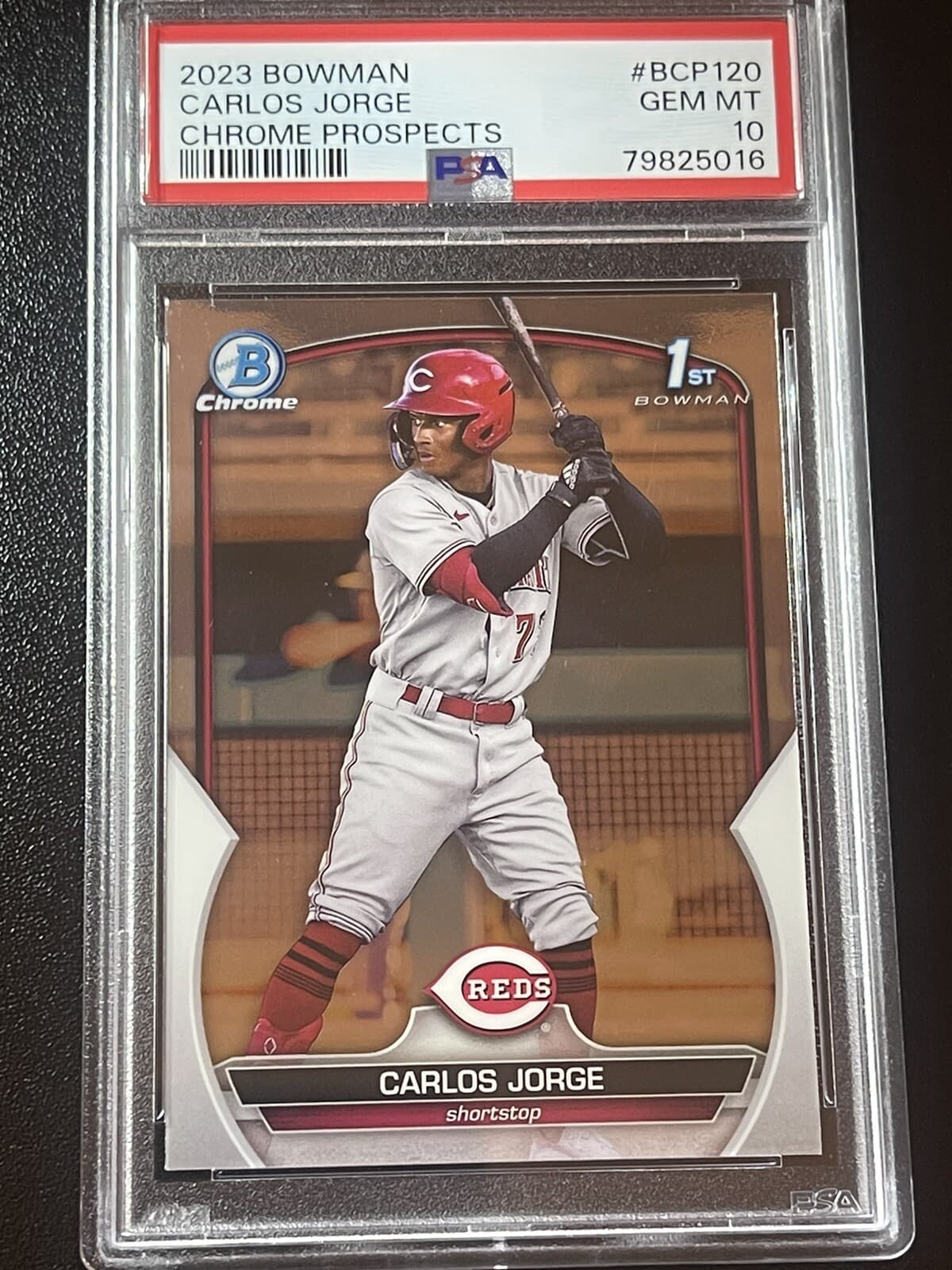 Prospect Carlos Jorge 2023 Bowman Chrome
