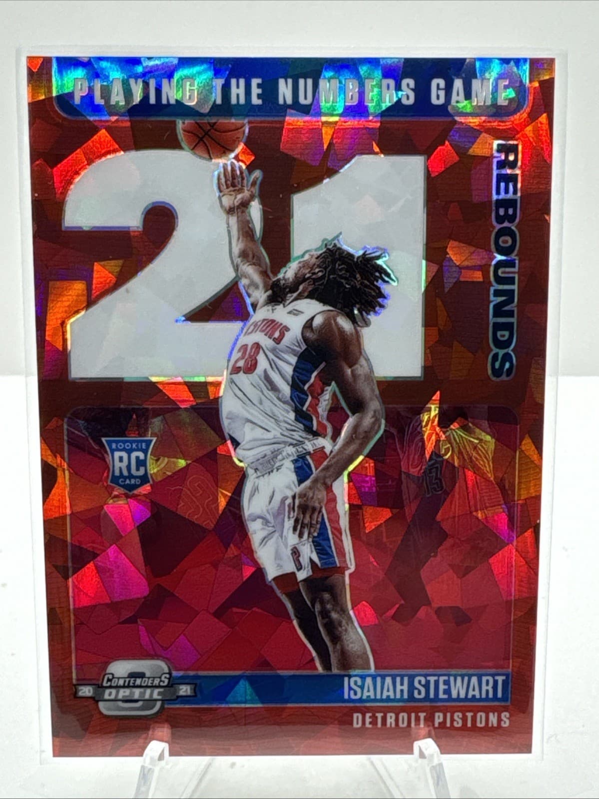 Numbers Game Isaiah 2020 Panini Contenders 2020 Panini Contenders