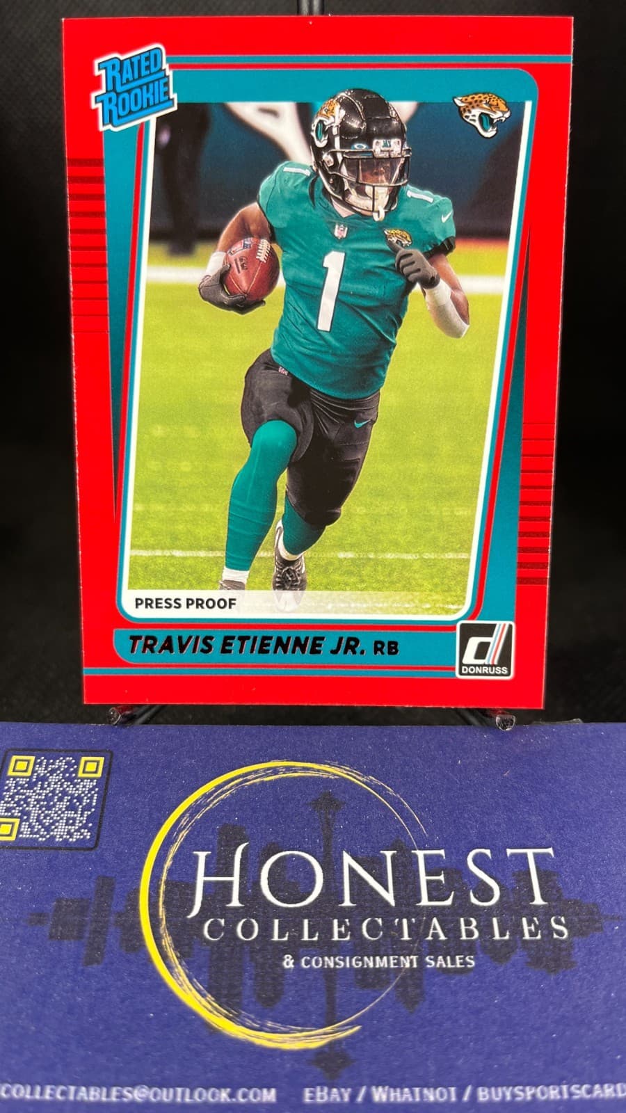 Travis Etienne 2021 Panini 2021 Panini red
