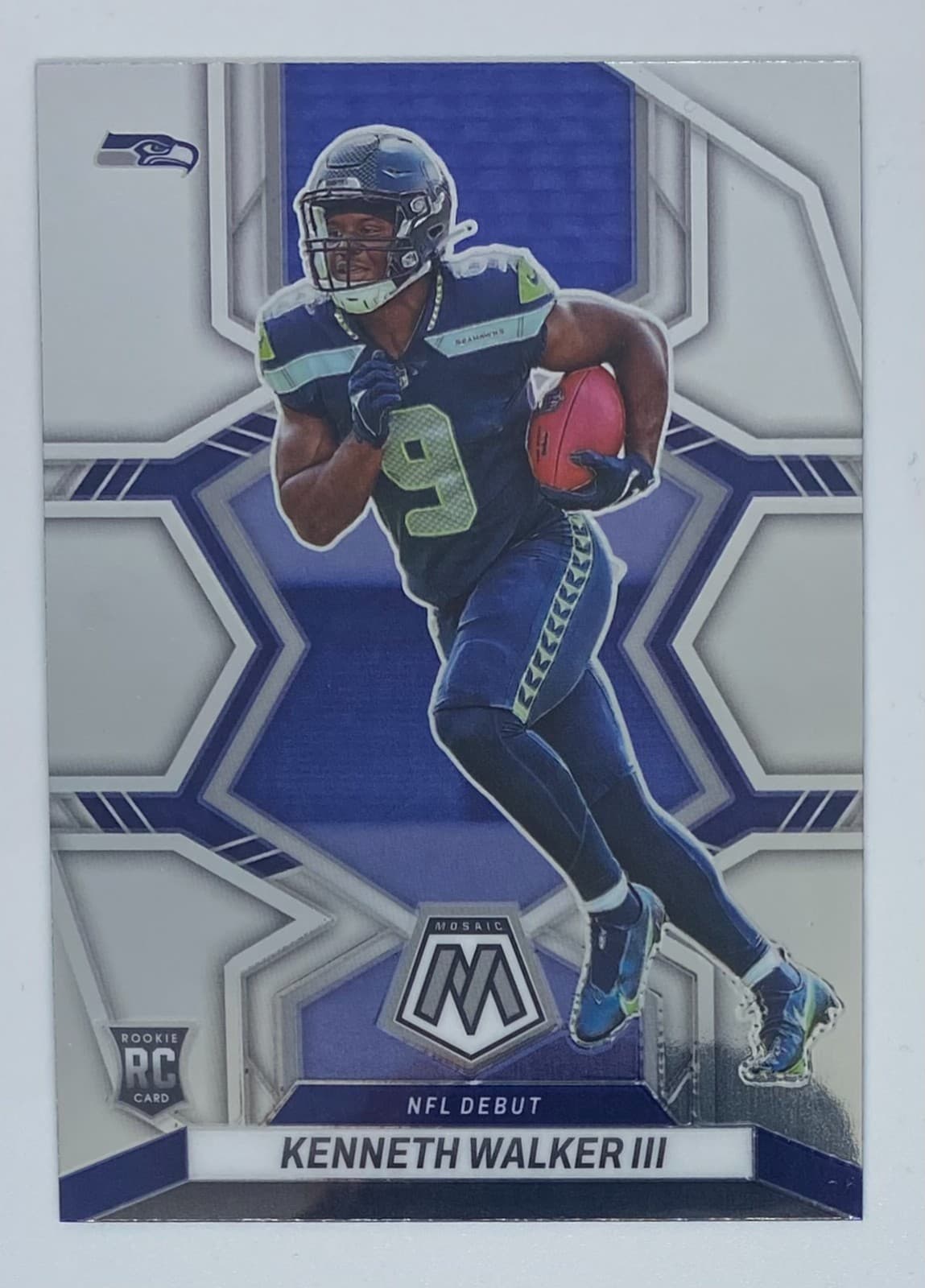 Debut Kenneth Walker 2022 Panini Mosaic 2022 Panini Mosaic