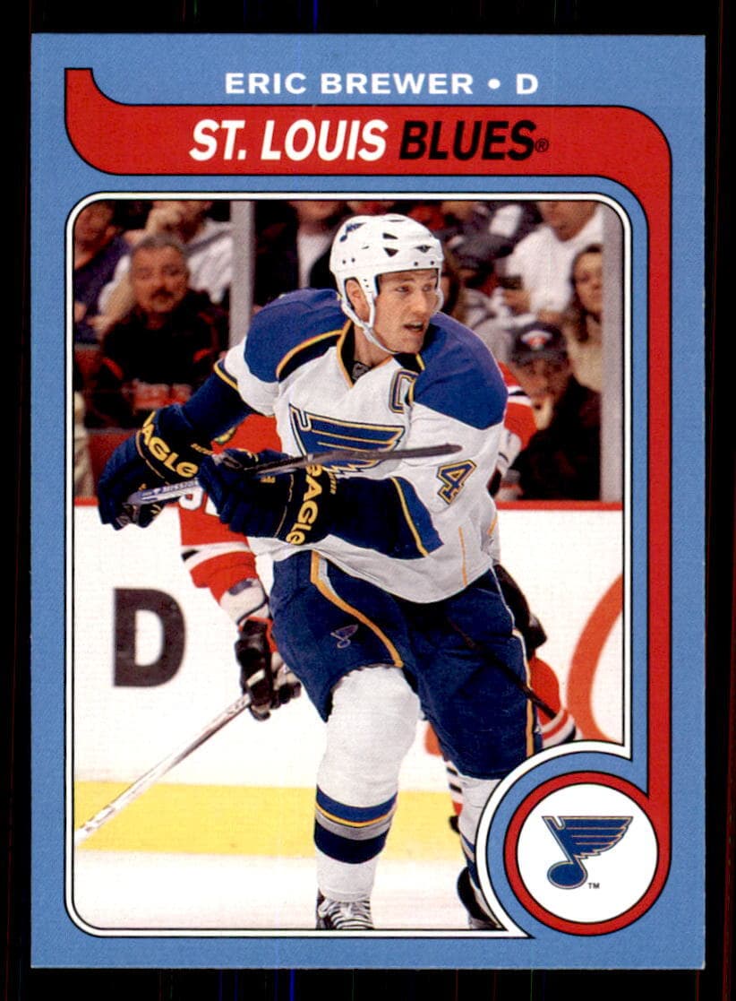 Retro Eric Brewer 2008 O-Pee-Chee