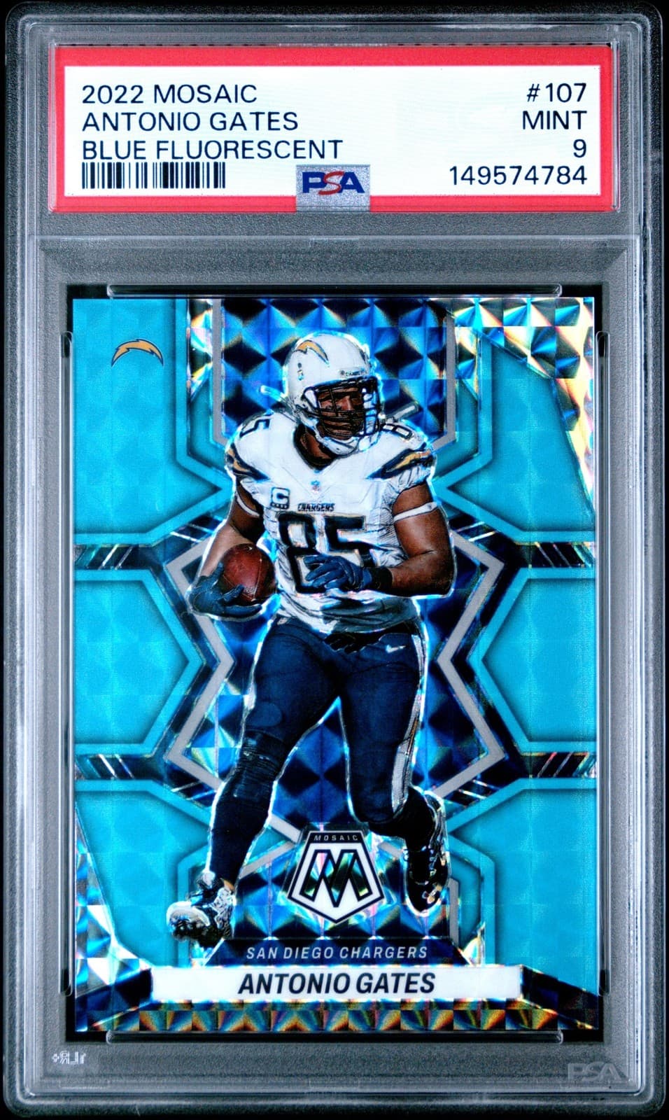 Football Antonio Gates 2022 Panini Mosaic 2022 Panini Mosaic