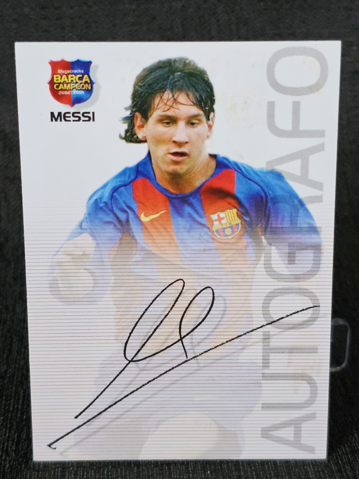 Mega Cracks Barca 2004 Panini