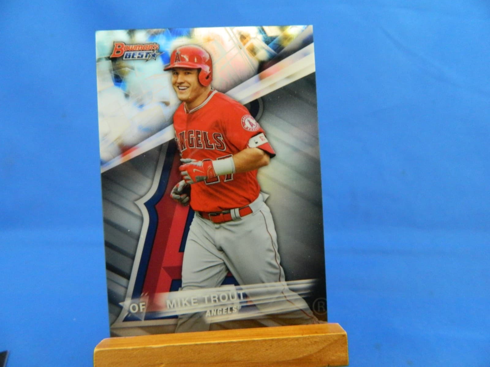 Mike Trout 2016 Bowman 2016 Bowman refractor