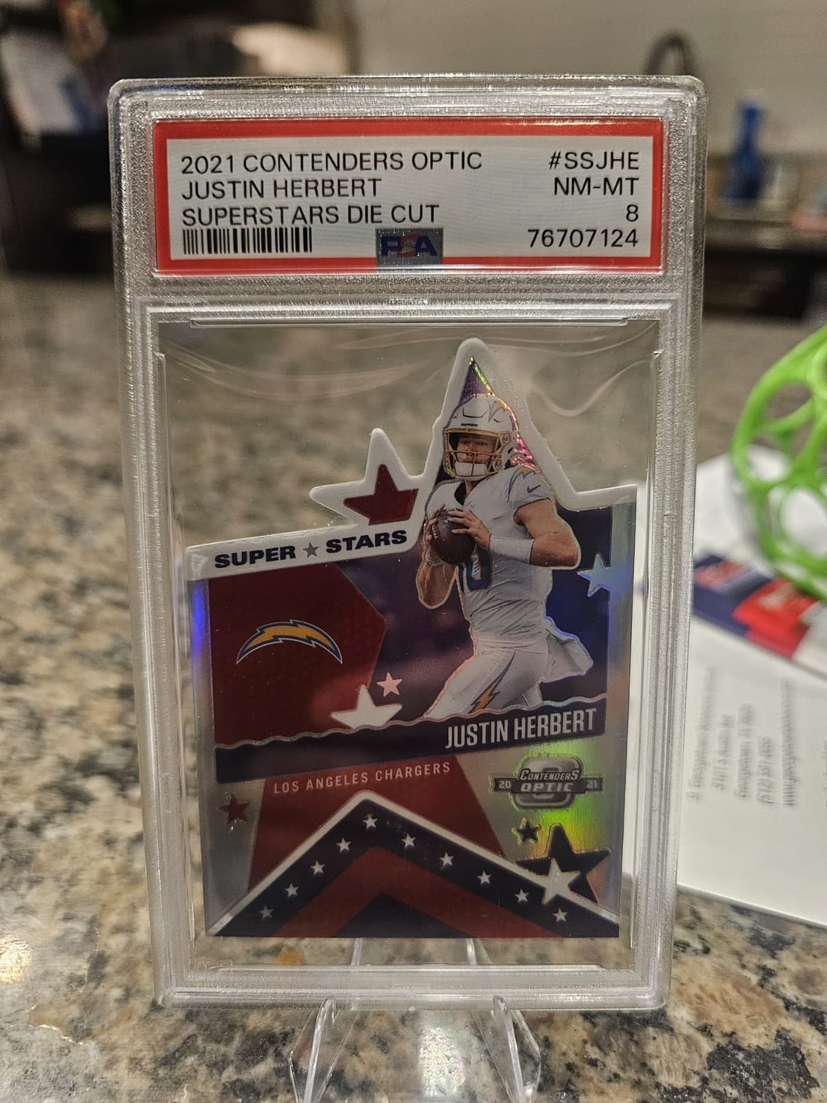Optic Justin Herbert 2021 Panini Contenders