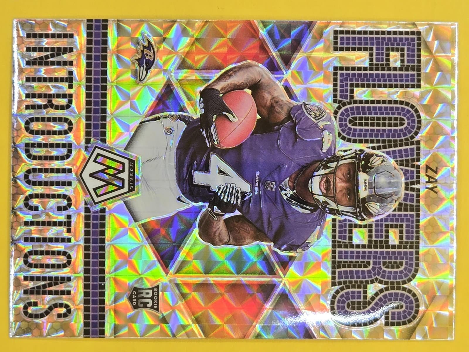 Zay Flowers Introductions 2023 Panini Mosaic