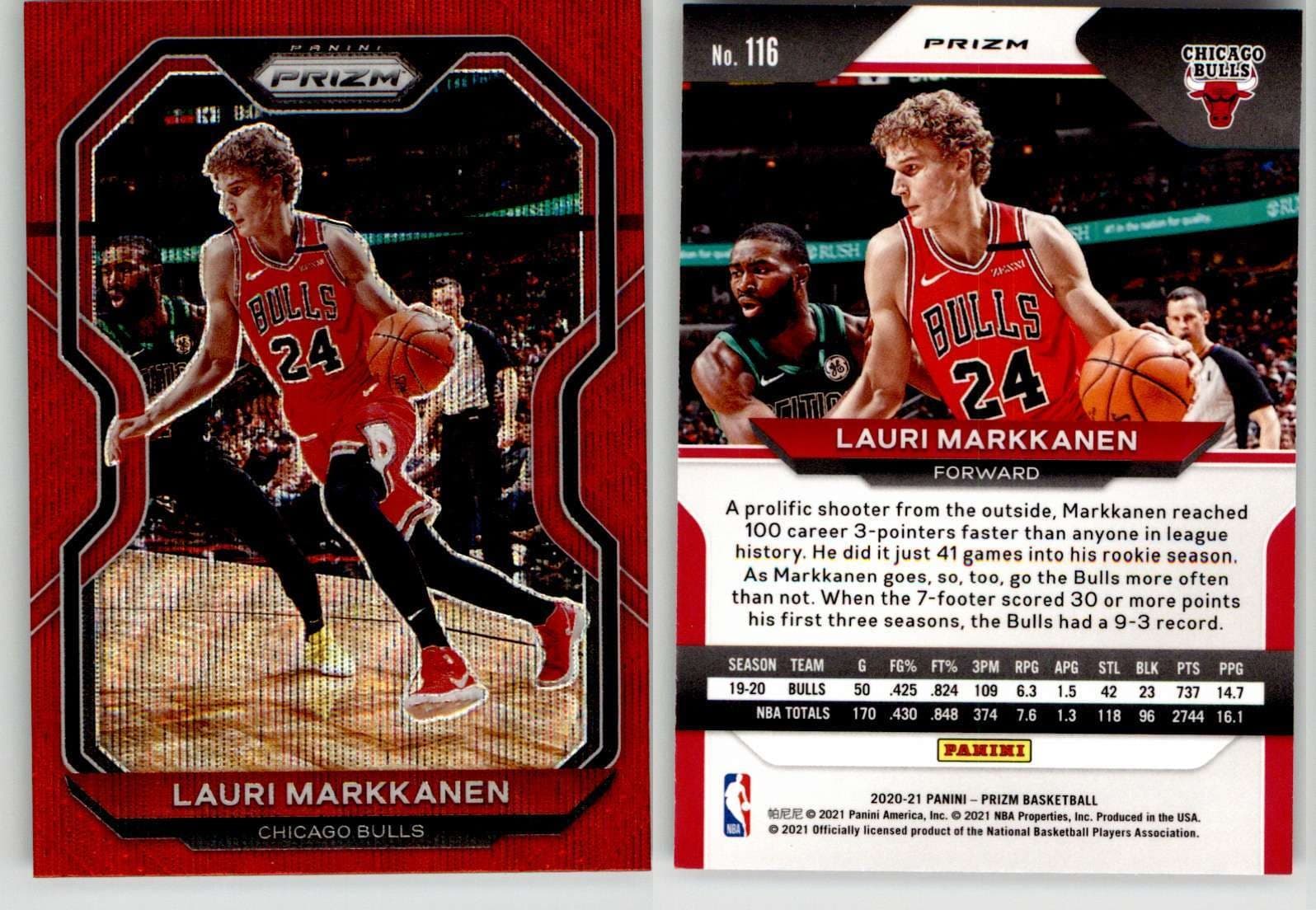 Lauri Markkanen 2020 Unknown