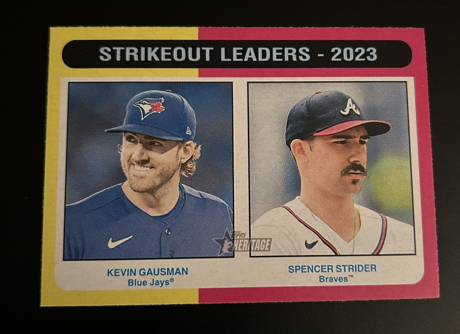 Strikeout Leaders Gausman 2024 Topps Heritage