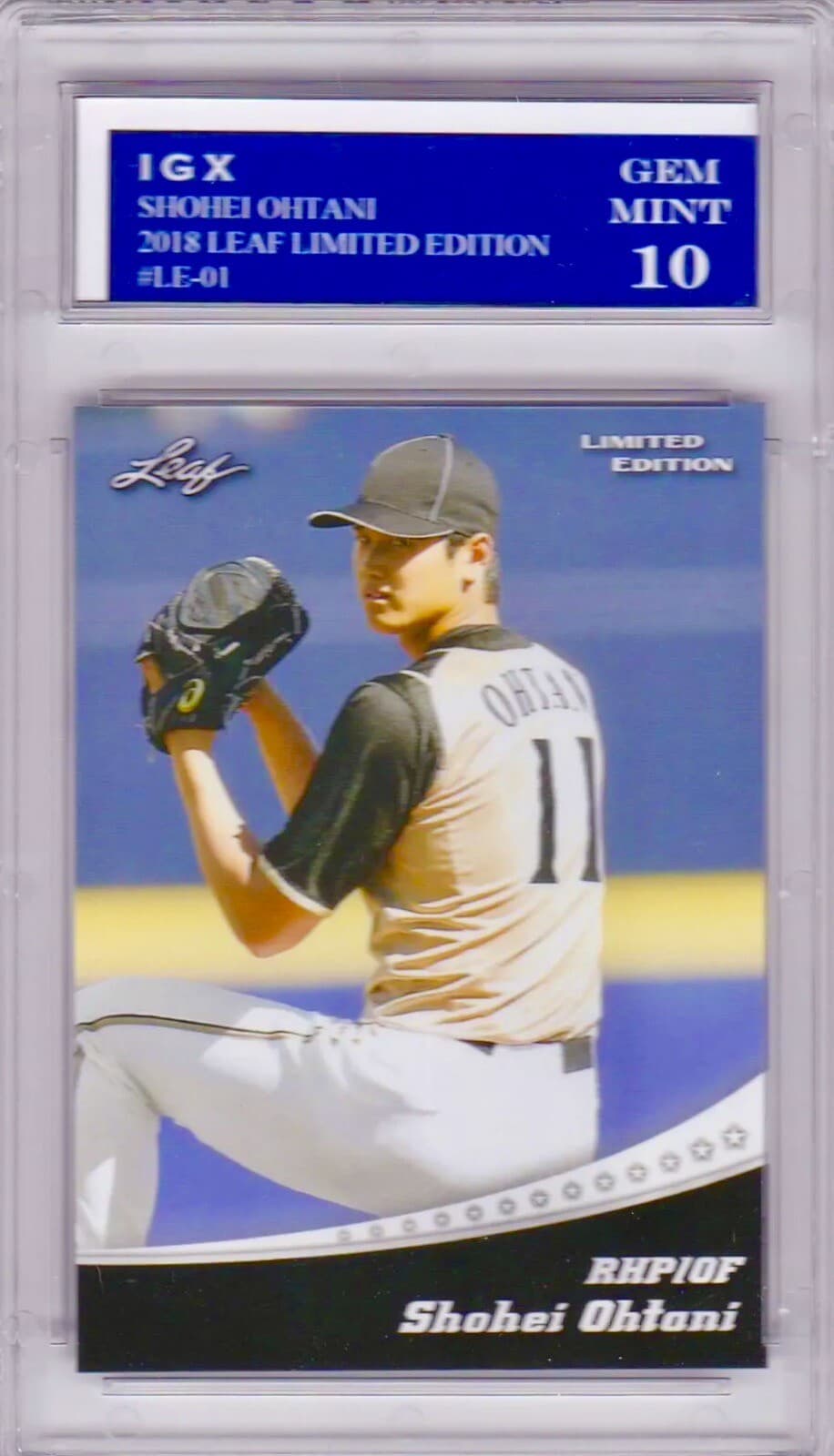 ✨ ⚾️ LIMITED EDITION SHOHEI OH 2018 Leaf 2018 Leaf