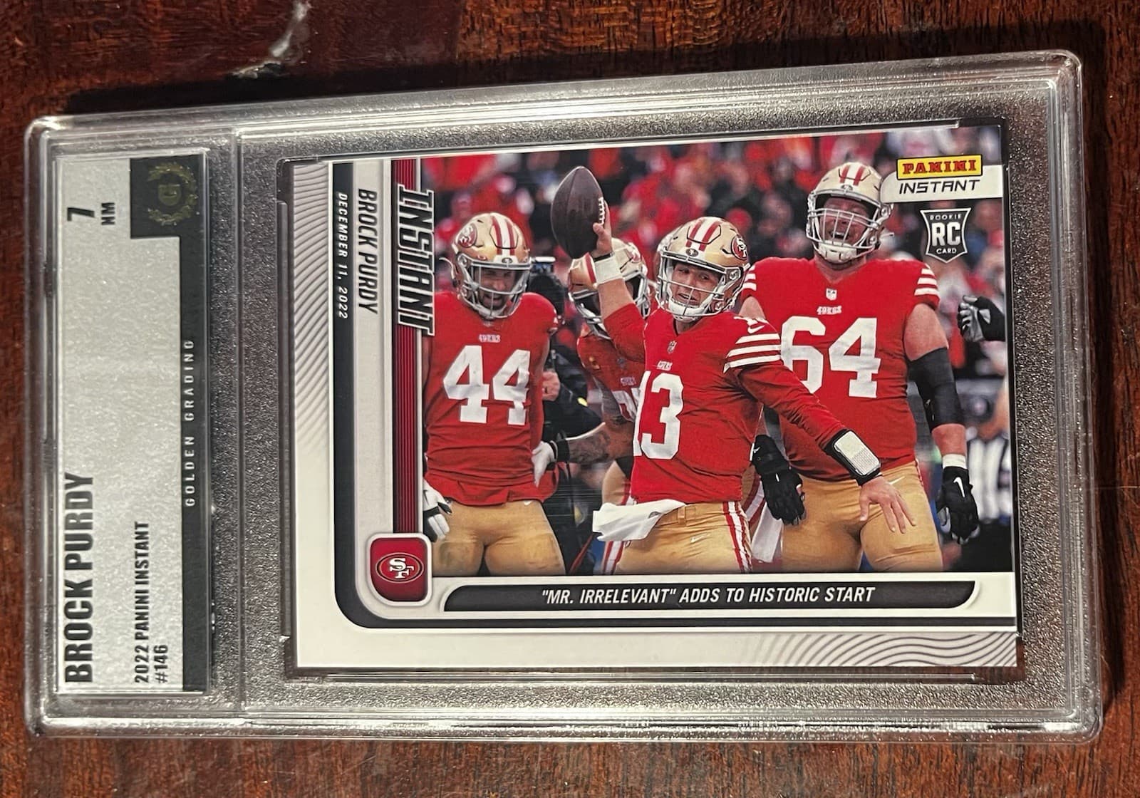Instant Brock Purdy 2022 Panini 2022 Panini