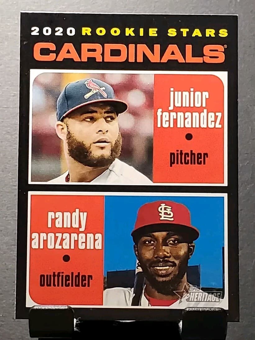 Fernandez/Arozarena CARDINALS 2020 Topps Heritage 2020 Topps Heritage