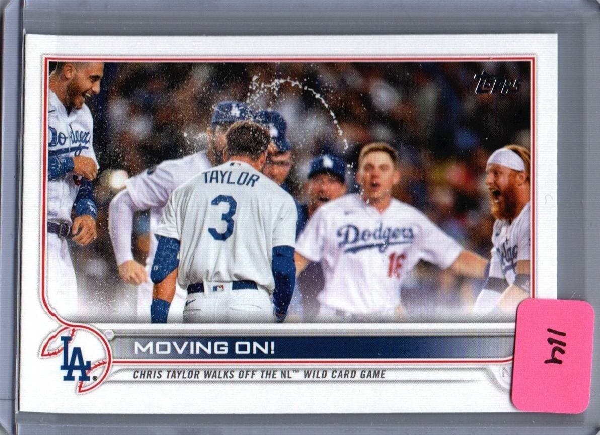 Checklist Chris Taylor 2022 Topps