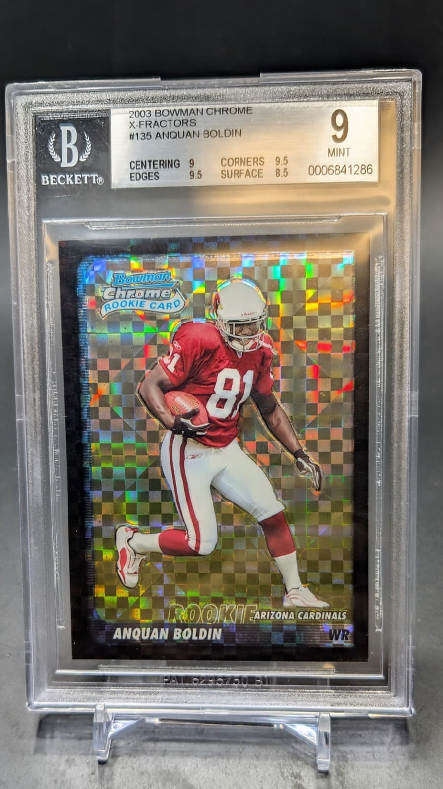 Anquan Boldin 2003 bowman