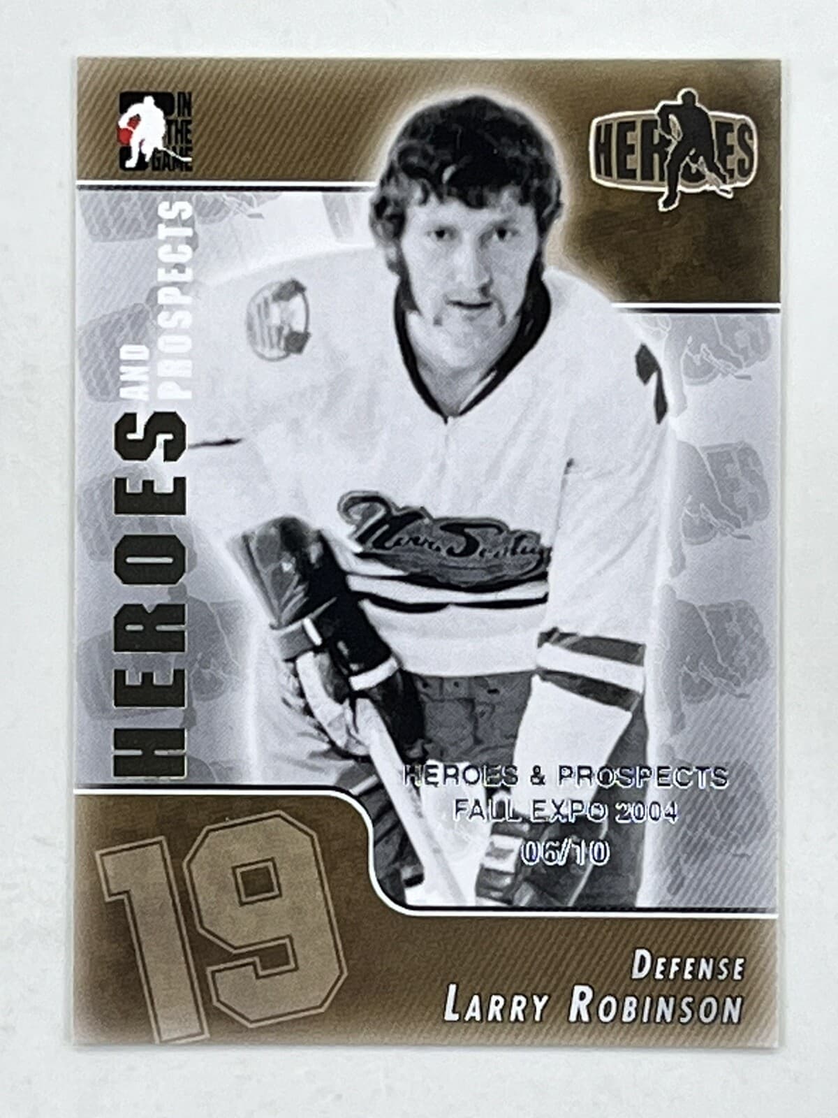 Larry Robinson 2004 In The Game 2004 In The Game