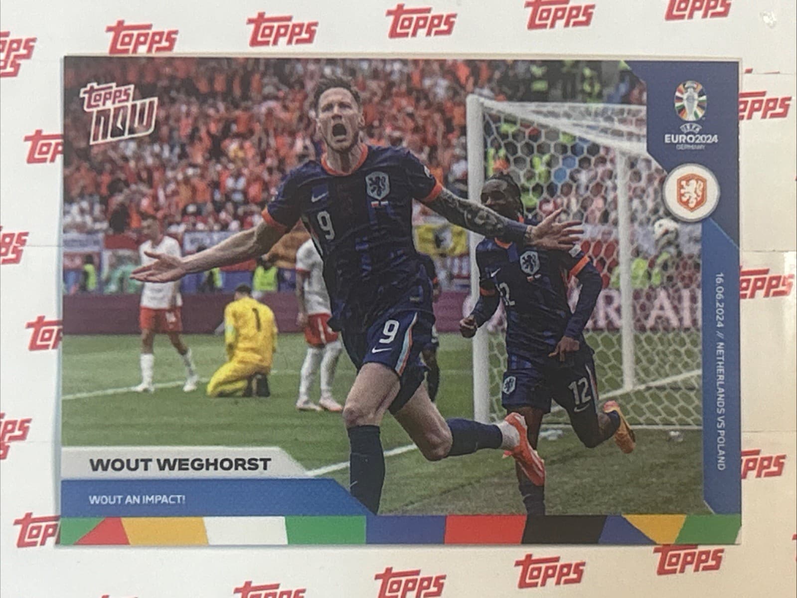 Wout Weghorst 2024 Topps 2024 Topps