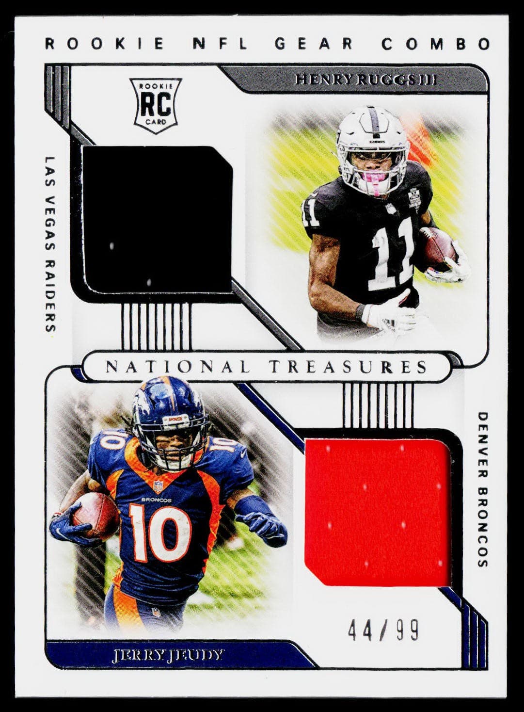Henry Ruggs 2020 National Treasures