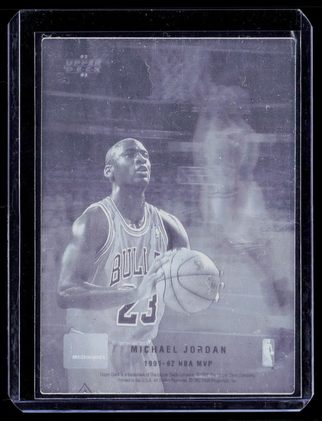 Michael Jordan 1992 Upper Deck 1992 Upper Deck holo