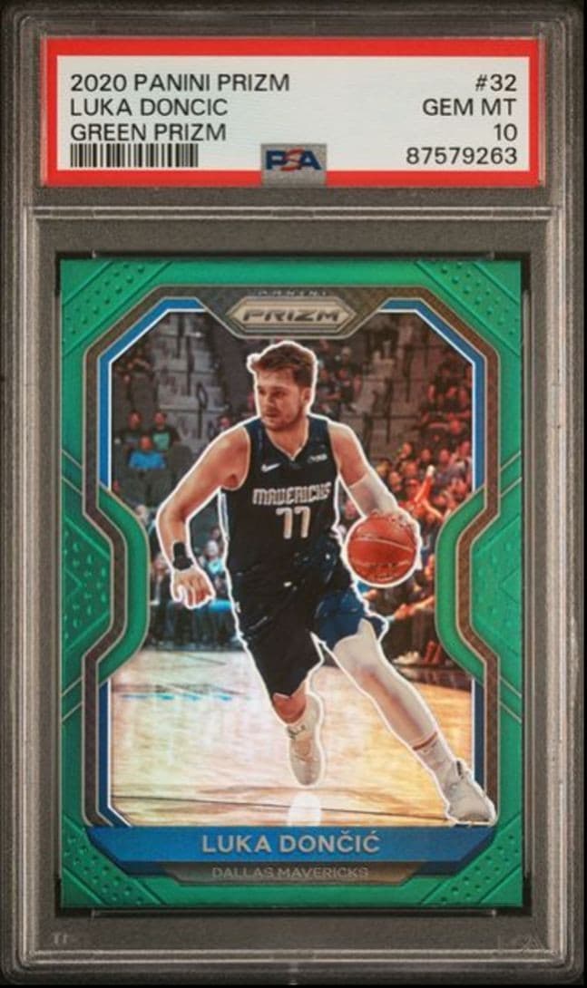 Luka Doncic 2020 Panini Prizm 2020 Panini Prizm example 2