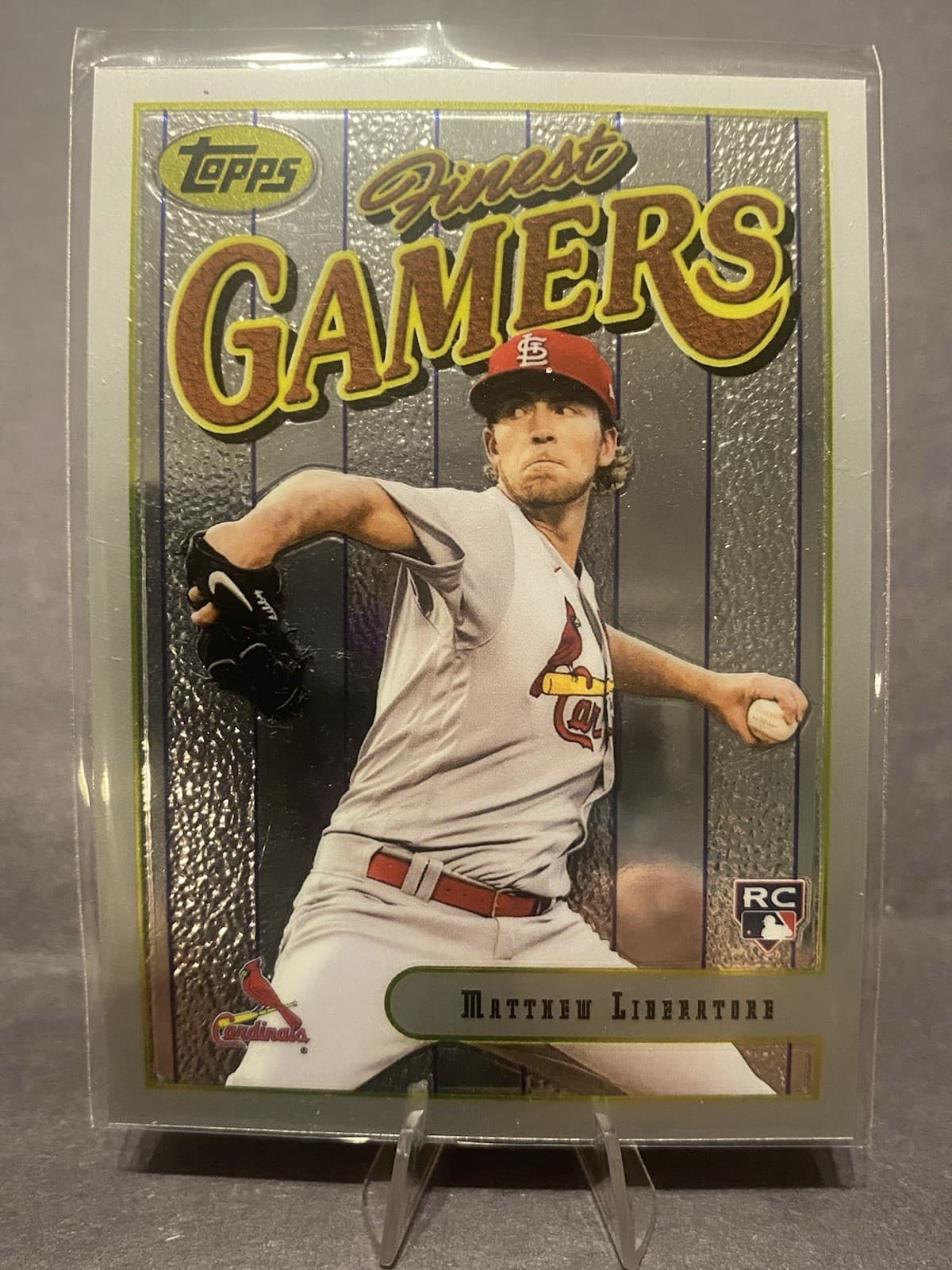 Flashbacks Matthew Liberatore 2023 Topps Finest