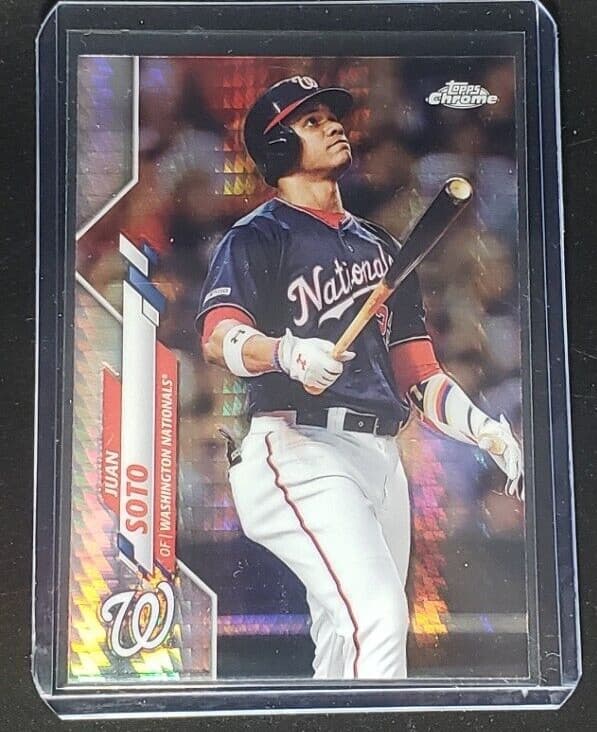 Prism Juan Soto 2020 Topps Chrome 2020 Topps Chrome
