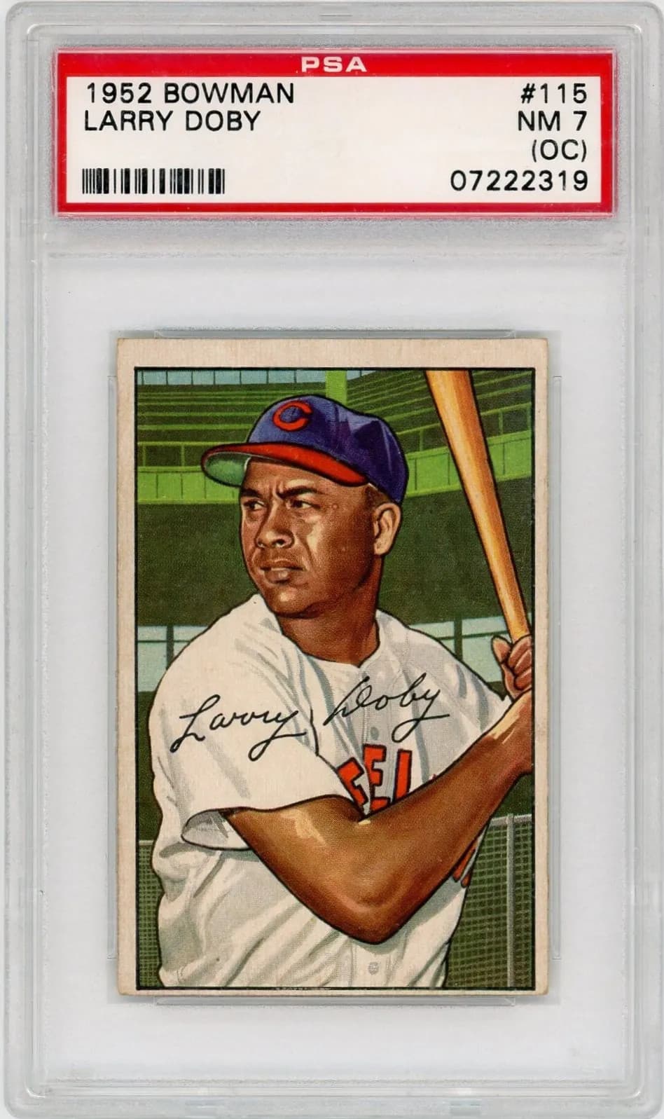 Larry Doby trading card