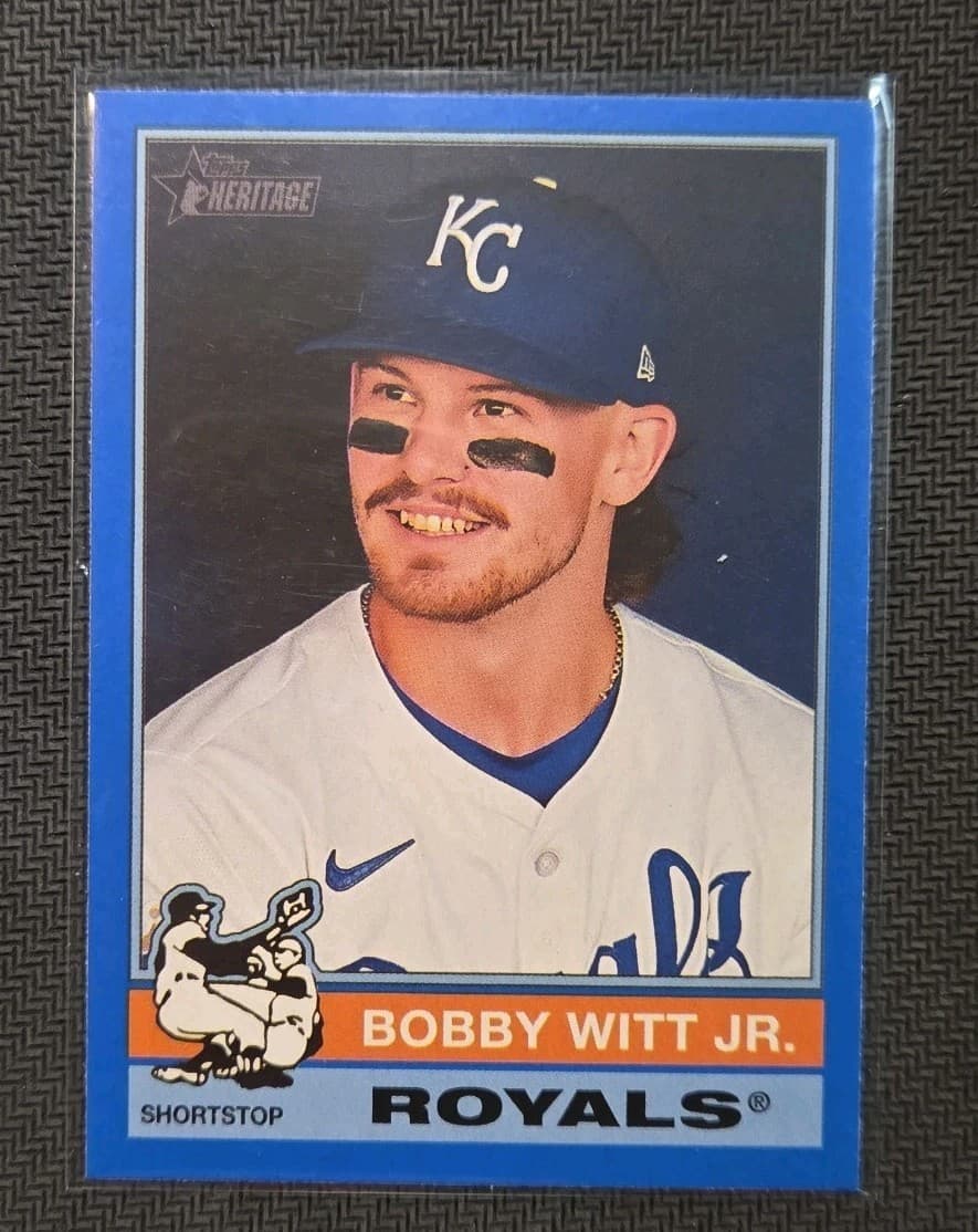 Bobby Witt Jr 2025 Topps Heritage