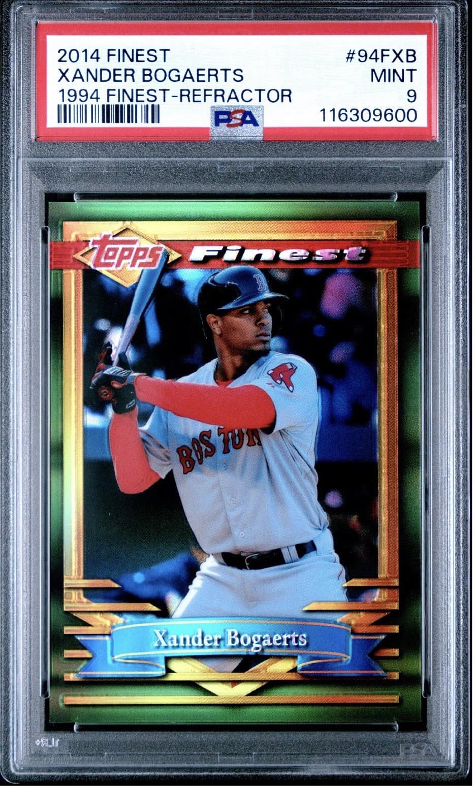 Xander Bogaerts 2014 Topps Finest 2014 Topps Finest refractor