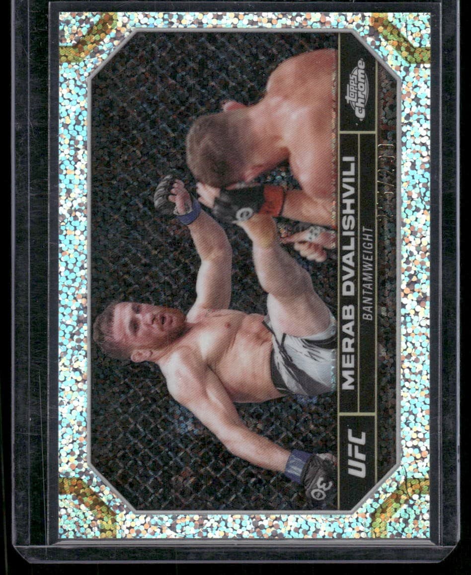 Merab Dvalishvili Speckle 2024 Topps Chrome 2024 Topps Chrome