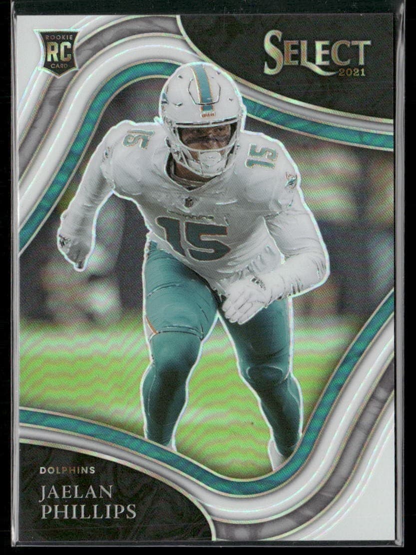 Jaelan Phillips White 2021 Panini Select 2021 Panini Select