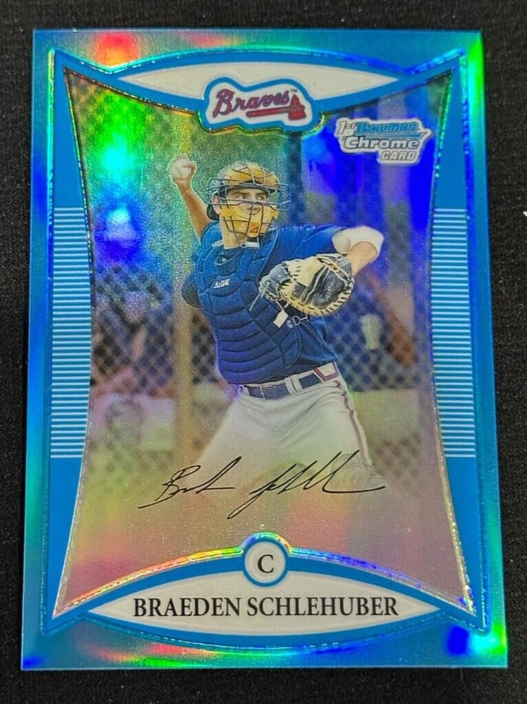 Draft Prospects Blue 2008 Bowman Chrome 2008 Bowman Chrome blue-refractor