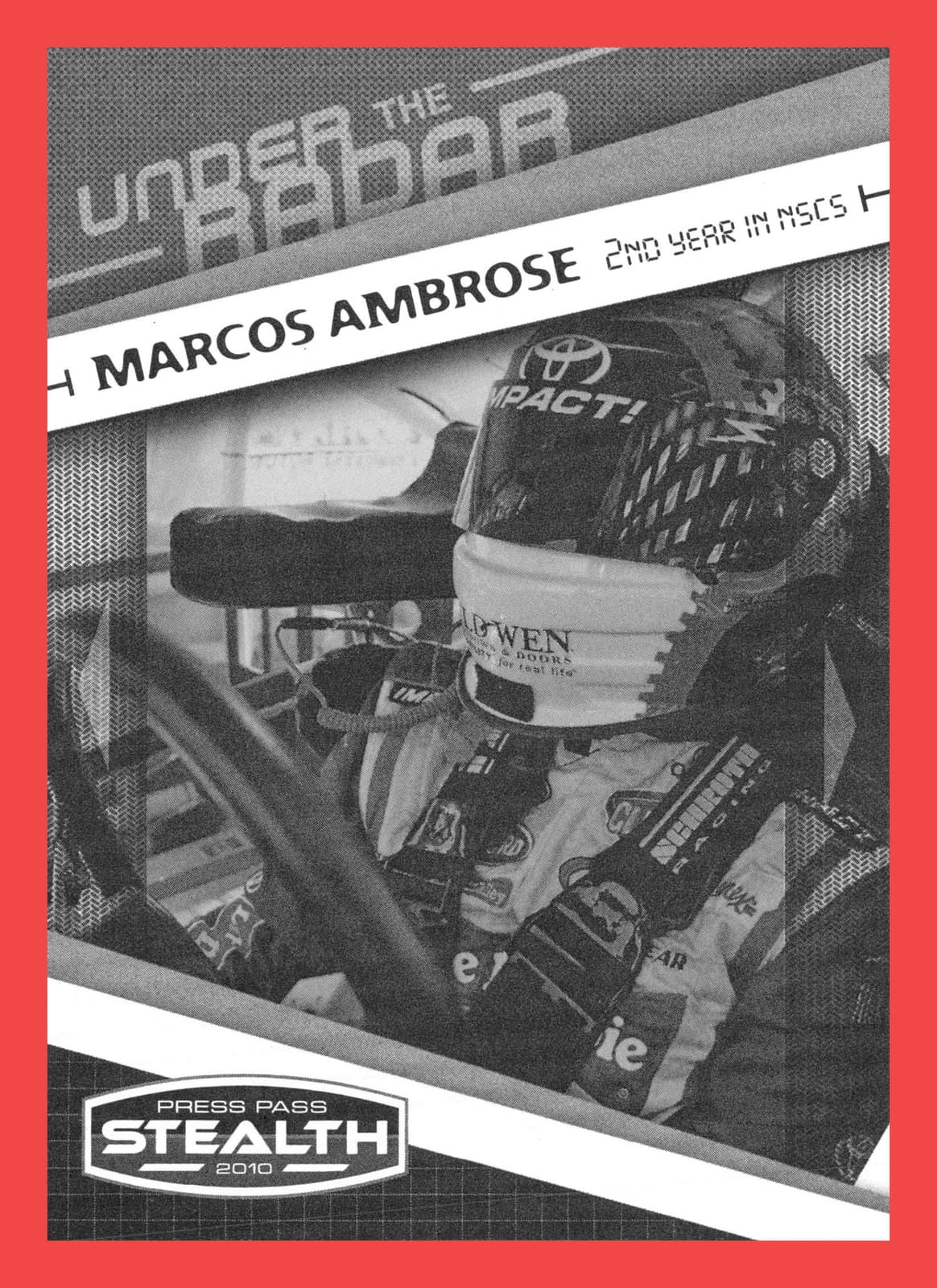 Marcos Ambrose Stealth 2010 Press Pass