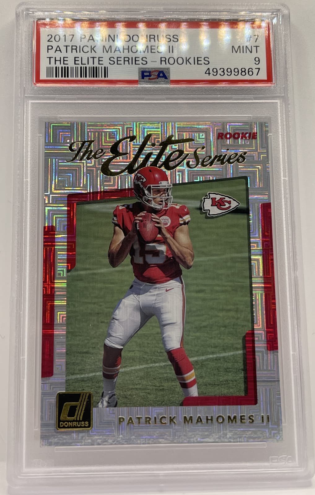 Donruss Patrick Mahomes 2017 Panini 2017 Panini