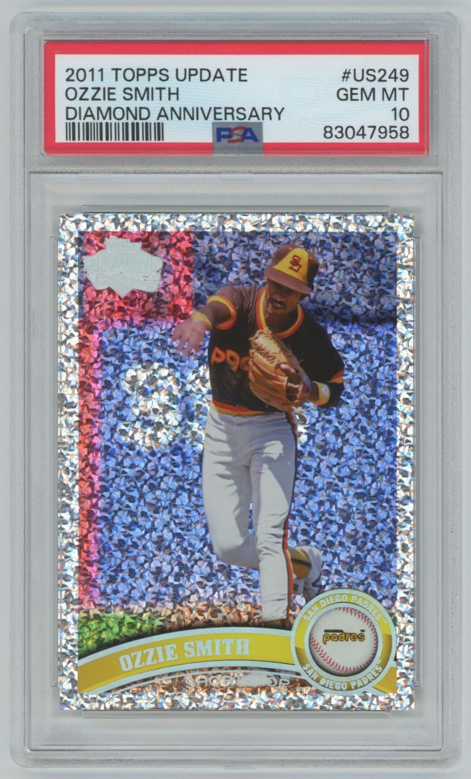 Ozzie Smith Diamond 2011 Topps Update 2011 Topps Update